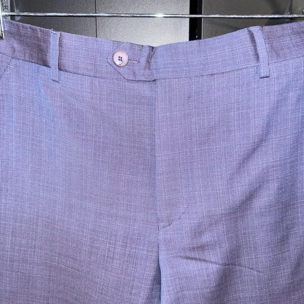 Ted Baker Lilac color wool Suit Stylish Blazer and Trousers Set 40R/32R - Picture 15 of 15
